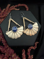 Golden Triangle Lapis Drops