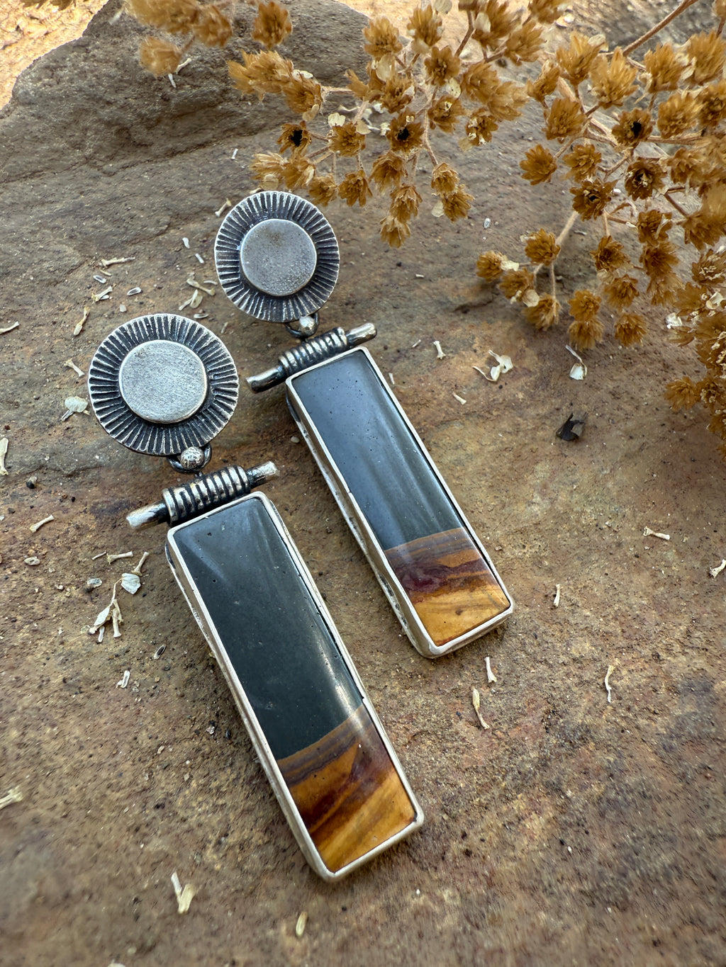 Desert at Dusk Post Earrings