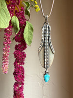 Silver Vessel Water Drop Amulet