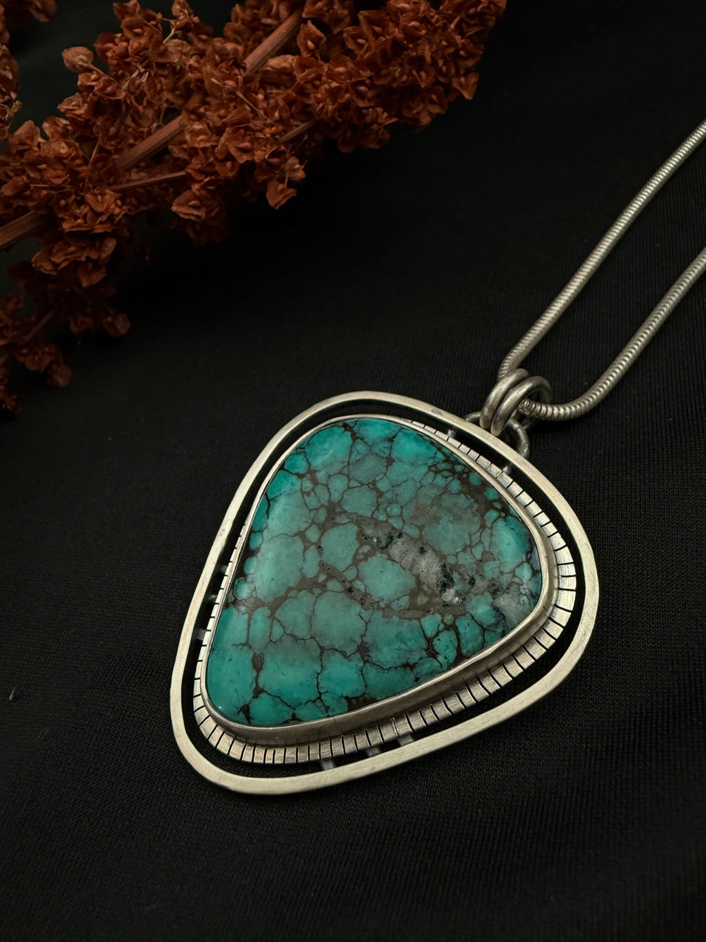Floating Frame Turquoise Talisman
