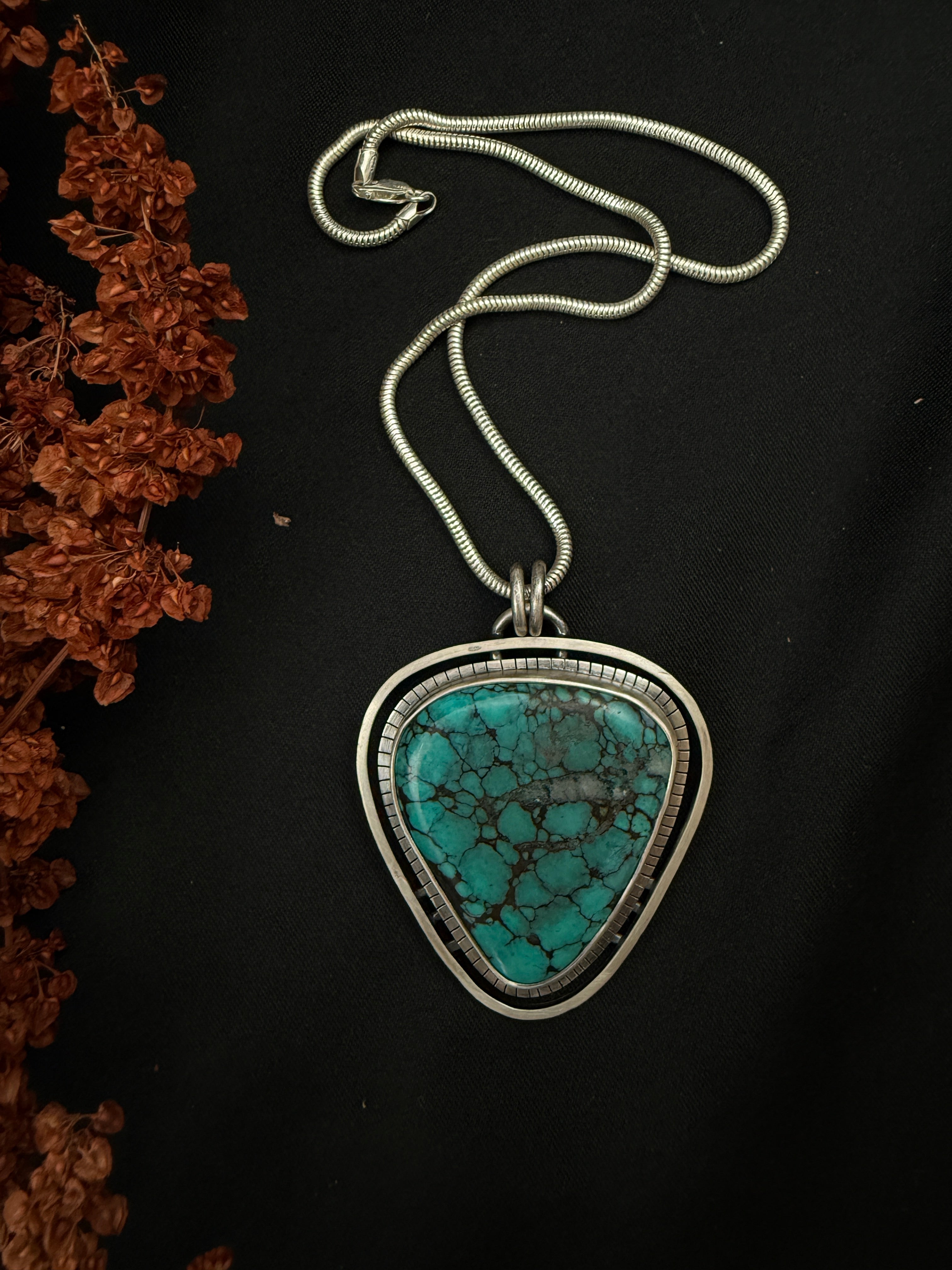 Floating Frame Turquoise Talisman