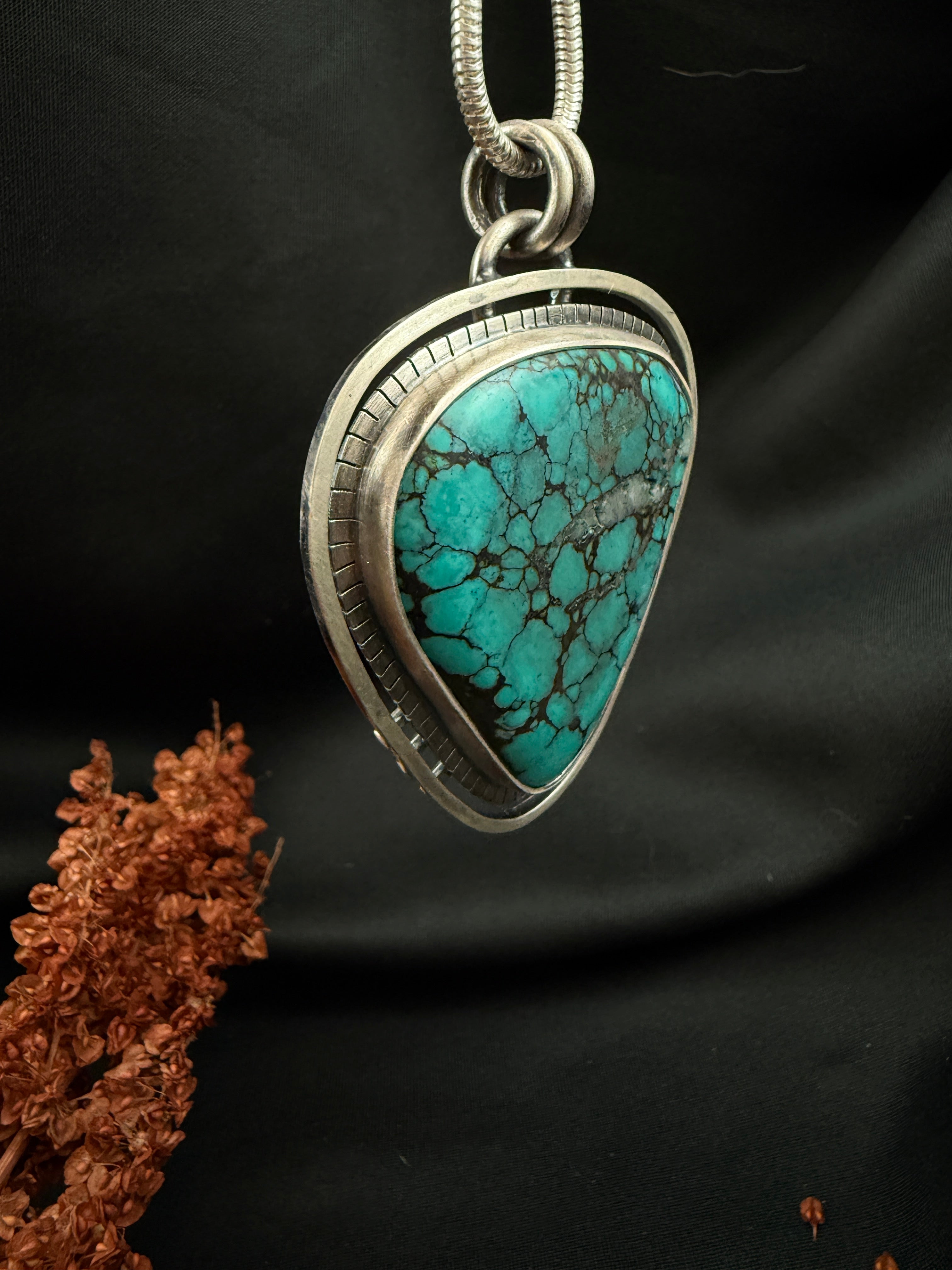 Floating Frame Turquoise Talisman
