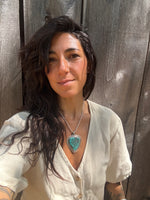 Floating Frame Turquoise Talisman