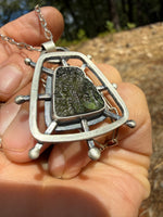 Moldavite Karmic Gateway Amulet