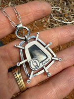 Moldavite Karmic Gateway Amulet