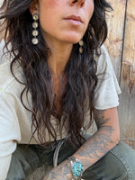 Golden Karmic Coin Earrings