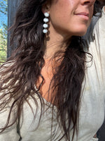 Mini Silver Karmic Coin Earrings
