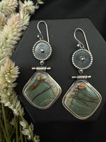 Cherry Creek Jasper Bullseye Dangles (reserved for Lakshmi)