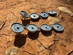 Silver Karmic Coin Earrings