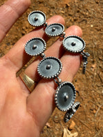 Silver Karmic Coin Earrings