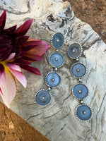 Silver Karmic Coin Earrings