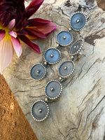 Silver Karmic Coin Earrings