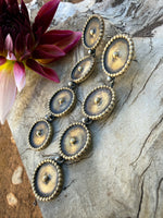 Golden Karmic Coin Earrings