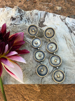 Golden Karmic Coin Earrings