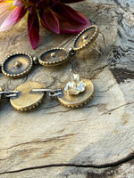 Golden Karmic Coin Earrings