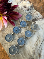 Silver Karmic Coin Earrings