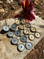 Golden Karmic Coin Earrings