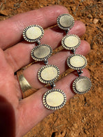 Mini Golden Karmic Coin Earrings