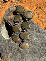 Mini Golden Karmic Coin Earrings