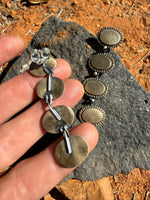 Mini Golden Karmic Coin Earrings