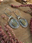 Royston Turquoise Dangles // Ear weights