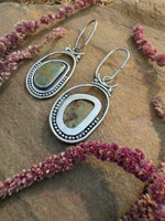 Royston Turquoise Dangles // Ear weights