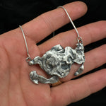 Silver Cluster Necklace