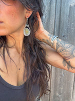Royston Turquoise Dangles // Ear weights