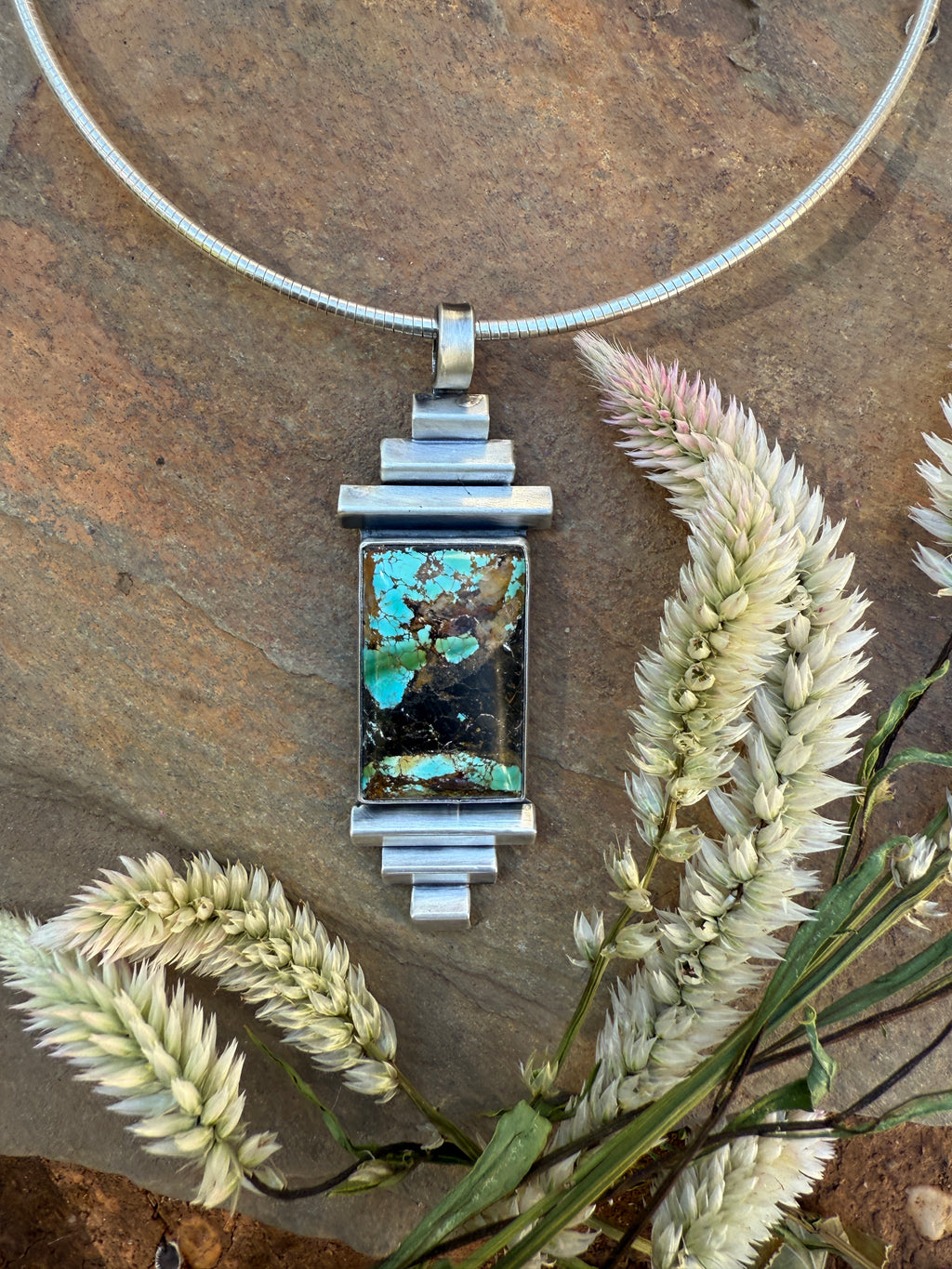Sierra Nevada Turquoise Temple Necklace