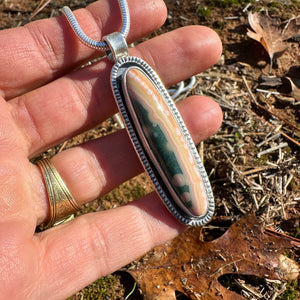 Ocean Jasper Amulet