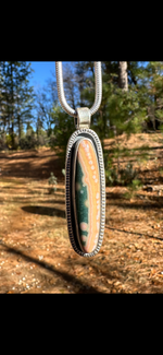 Ocean Jasper Amulet