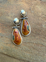 Cherry Creek Jasper Post Dangle Earrings