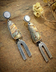 Cherry Creek Jasper Post Dangles