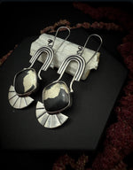 Apache Gold Arched Sun Earrings