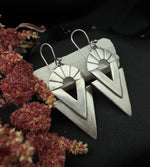 Silver Arched Cheverons