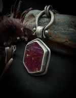Raw Ruby Amulet