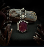 Raw Ruby Amulet