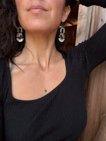 Apache Gold Arched Sun Earrings