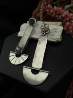 Indonesian Jaspar Bar Drop Earrings