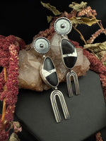 White Buffalo Post Dangles