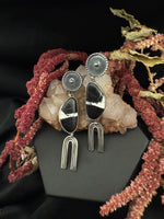 White Buffalo Post Dangles