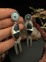 White Buffalo Post Dangles