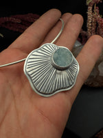 Aquamarine Cloud Pendant