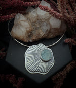 Aquamarine Cloud Pendant