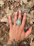 Carico Lake Turquoise Ring // Size 8