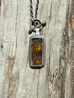 Rectangle Cacoxenite Talisman