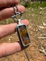 Rectangle Cacoxenite Talisman