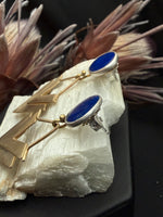 Lapis Lazuli Bronze Cheverons