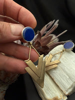 Lapis Lazuli Bronze Cheverons