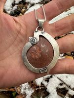 Red Ammonite Amulet